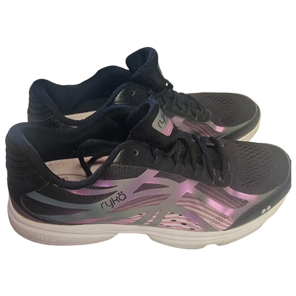 Ryka Devo‎ Plus 3 Walking Sneakers Women's Size 10.5 Purple & Black